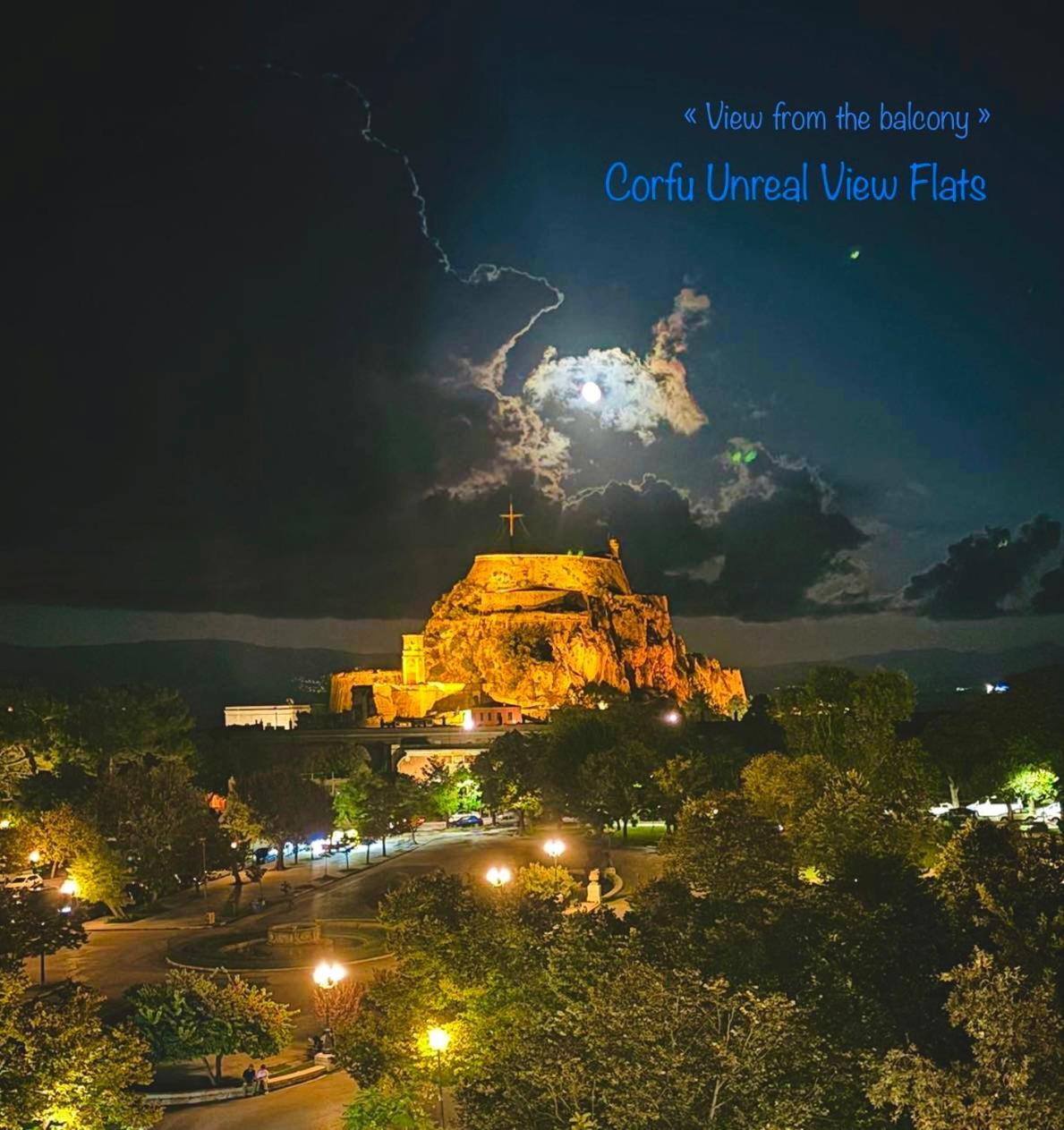 דירות Corfu Unreal View Flats מראה חיצוני תמונה